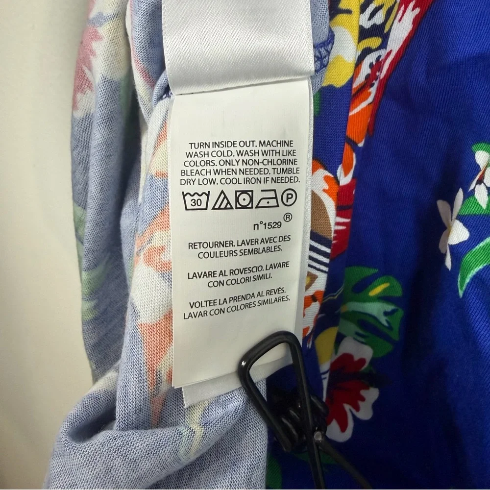 *NEW Ralph Lauren Polo Bear Aloha Tshirt Big & Tall Size 3XLT - Picture 8 of 10